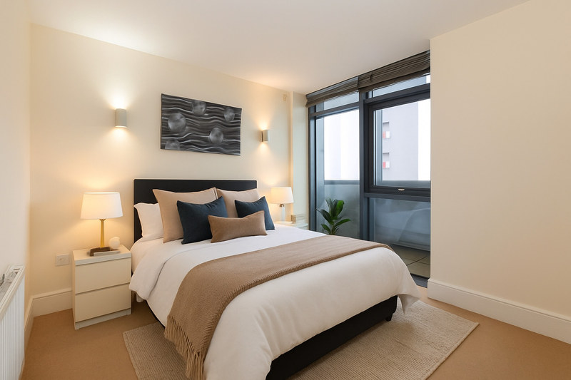 Refined 2-Bed Apartment, Colmore District, B3, photograph 3