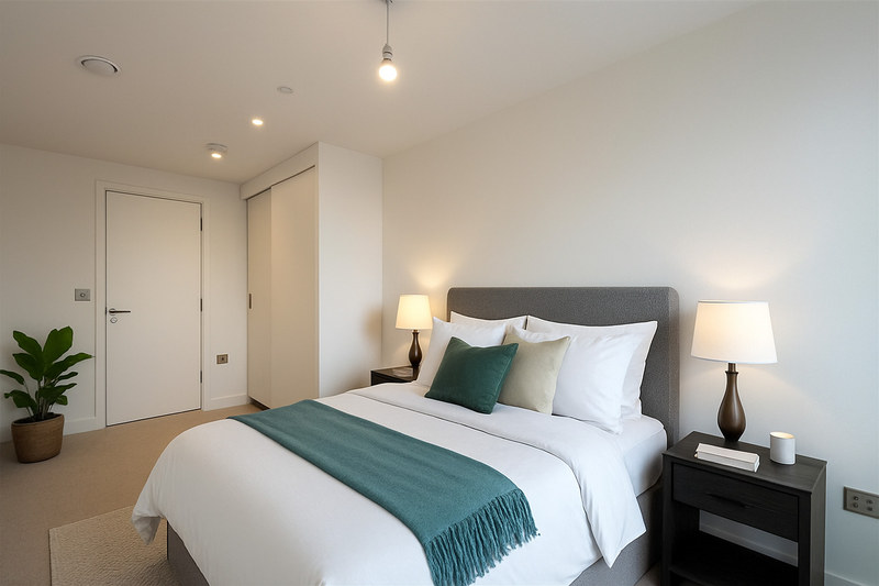 Calm 2-Bed Apartment, Salford, M5, photograph 3