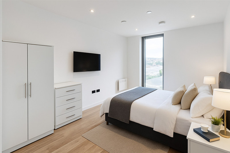 Luxury 2-Bed Apartment, Southside, B5, photograph 3