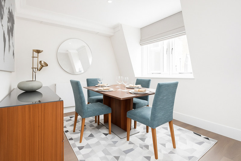 Serviced 2-Bed Apartment, Brook’s Mews 2 Bed Apartment, W1K, photograph 3