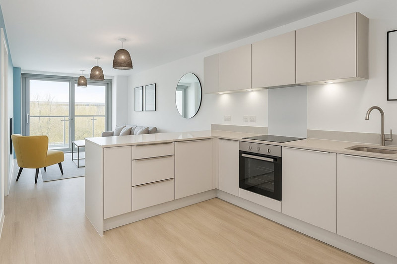 1-Bed Apartment, Silbury Boulevard, MK9, photograph 1