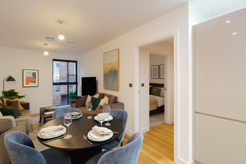 Calm 1-Bed Apartment, Jewellery Quarter, B1, photograph 4