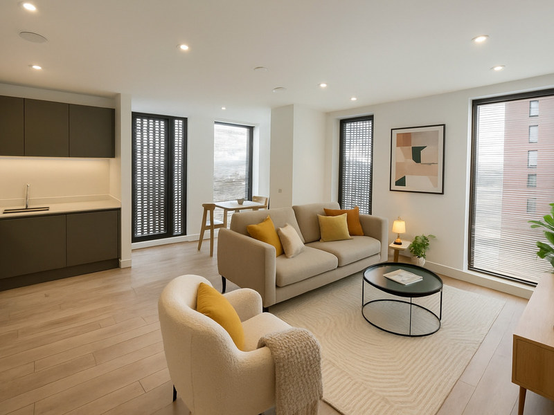 Modern 2-Bed Apartment, Ancoats, M4, photograph 1