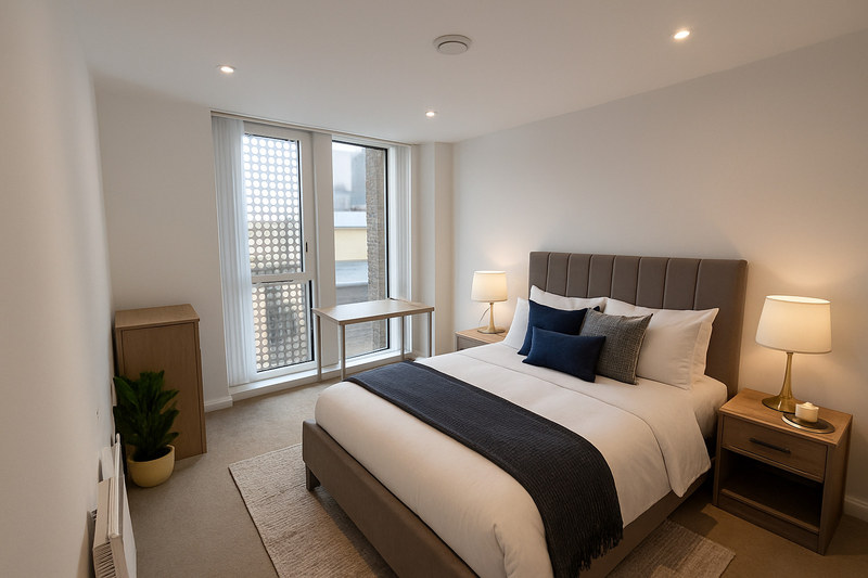 Elegant 1-Bed Apartment, Hulme, M15, photograph 2