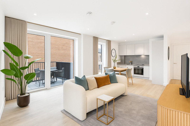 2-Bed Apartment, London, SE10, photograph 1