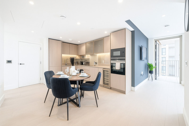 Serviced 2-Bed Apartment, Conduit St, Bloomsbury, WC1N, photograph 3