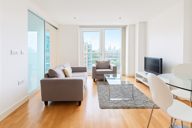 Serviced 1-Bed Apartment, Vauxhall, SW8, photograph 2