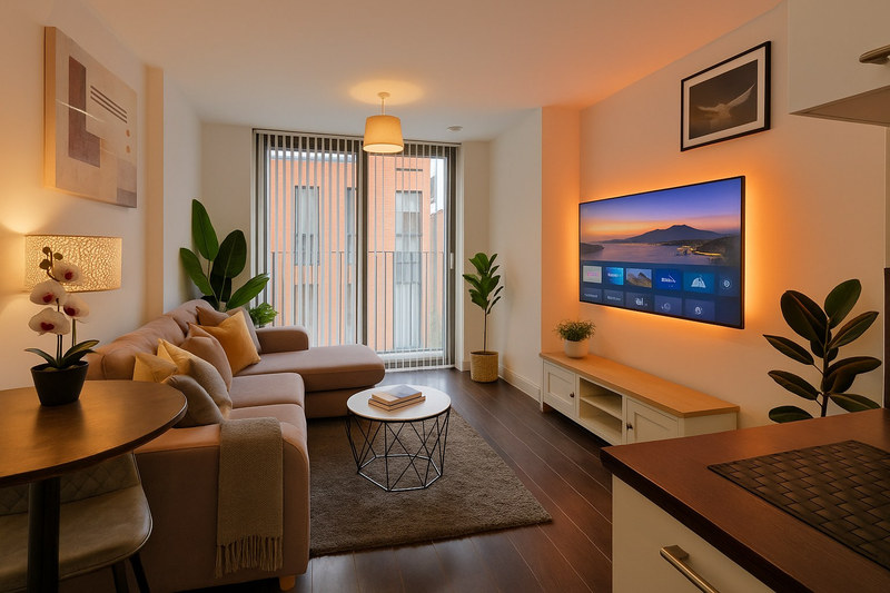 Stylish 2-Bed Apartment, Northern Quarter, M4, photograph 1
