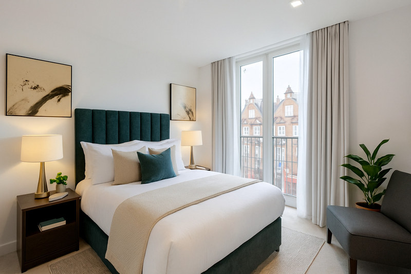 Refined 1-Bed Apartment, Edgware Road, W2, photograph 3