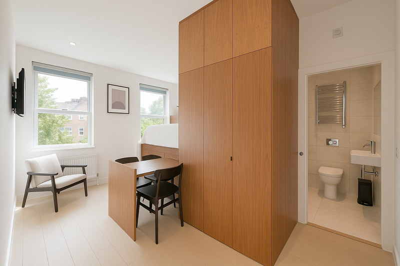 Studio Apartment, Dennington Park Road, NW6, photograph 1