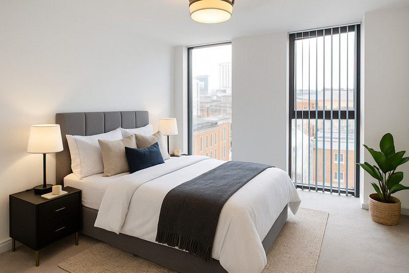 Luxury 1-Bed Apartment, City Centre, M1, photograph 3