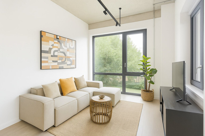 Studio Apartment, Hammersmith Road, W6, photograph 1