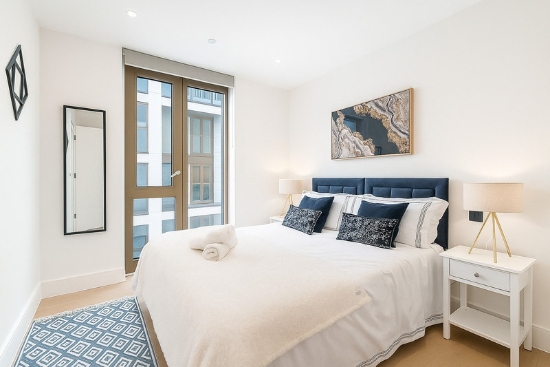 Serviced 2-Bed Apartment, Conduit St, Bloomsbury, WC1N, photograph 2