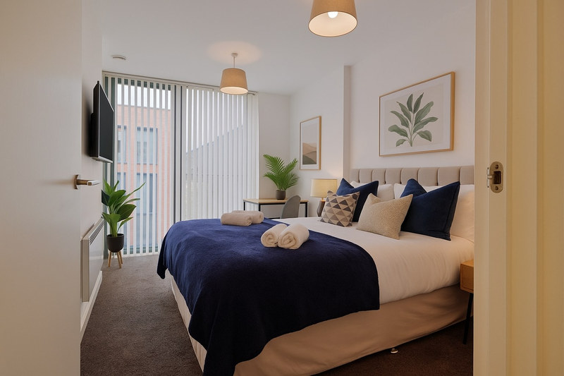 Stylish 2-Bed Apartment, Northern Quarter, M4, photograph 3