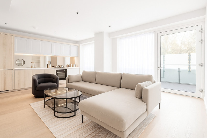 Serviced 1-Bed Apartment, St Georges Square, Pimlico, SW1V, photograph 10