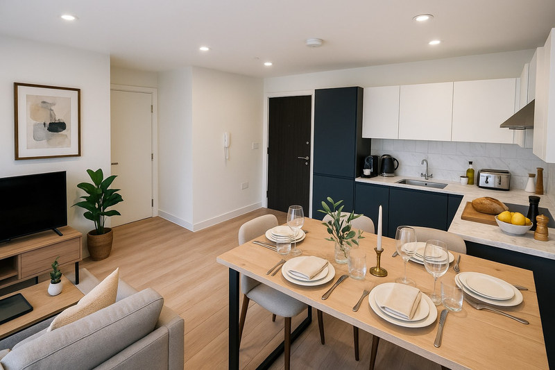 Spacious 2-Bed Apartment, Manchester, M3, photograph 2