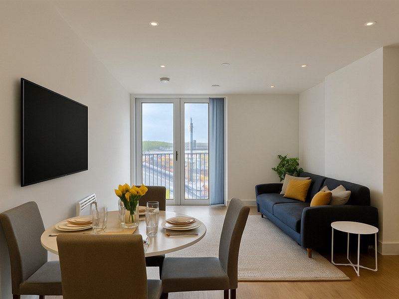 Luxury 2-Bed Apartment, Southside, B5, photograph 5
