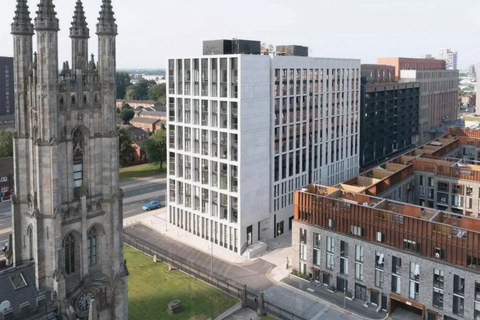 Stylish 1-Bed Apartment, Deansgate, M3, photograph 1