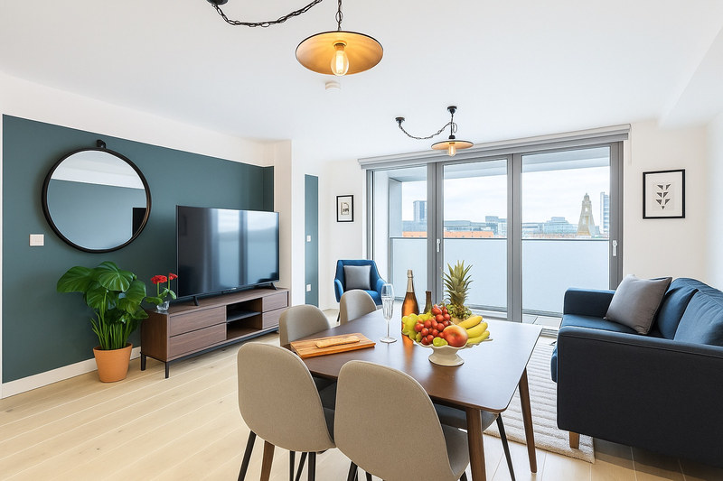 Serviced 2-Bed Apartment, City Centre, M2, photograph 1