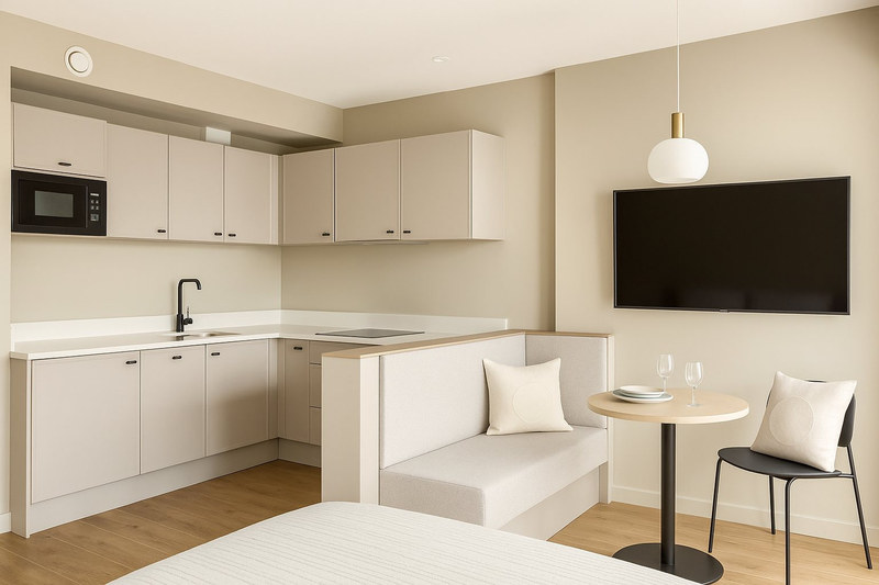 Studio Apartment, First Way, Wembley, HA9, photograph 1