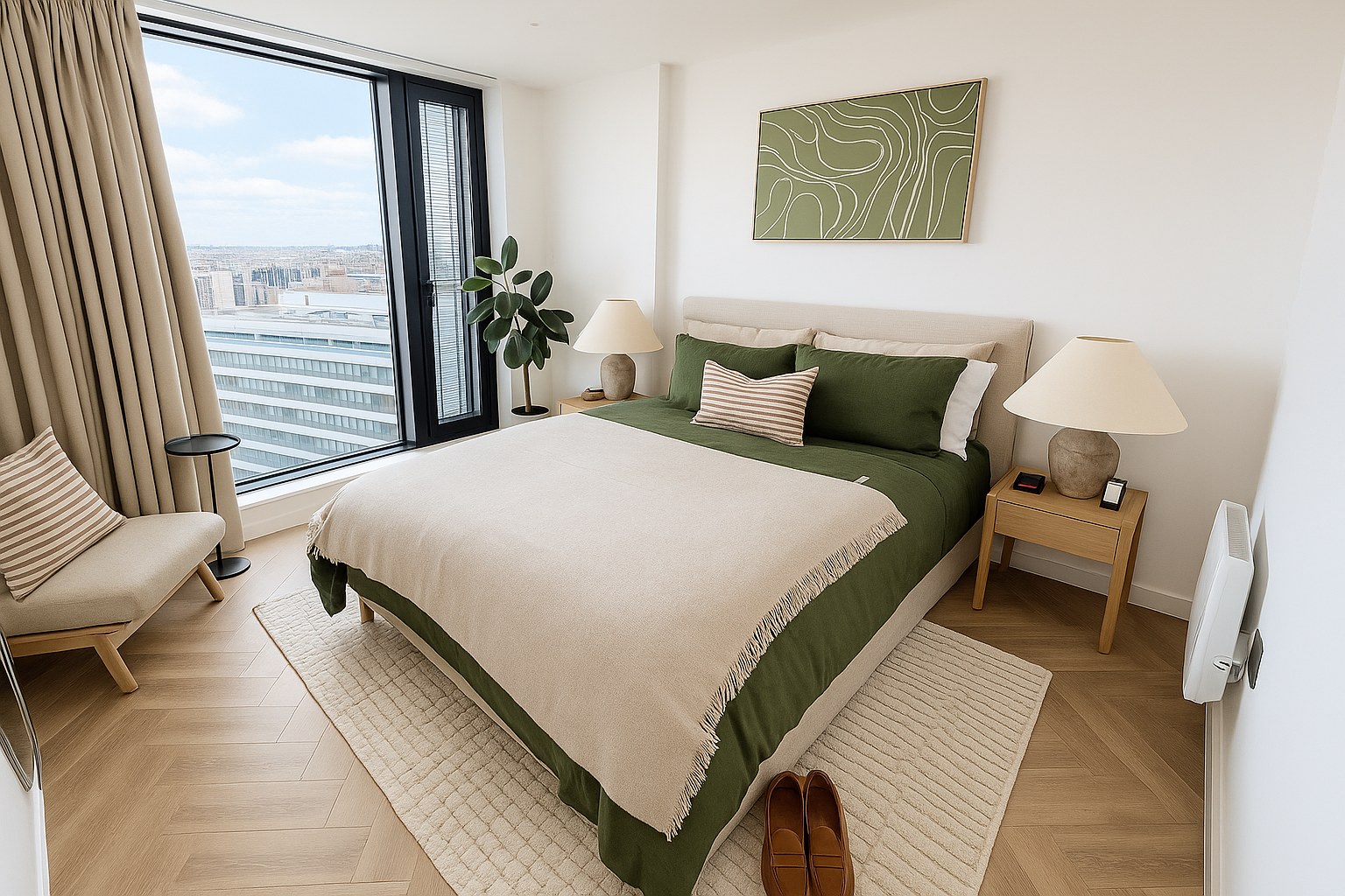 Luxury 2-Bed Apartment, Eastside, B4, photograph 5