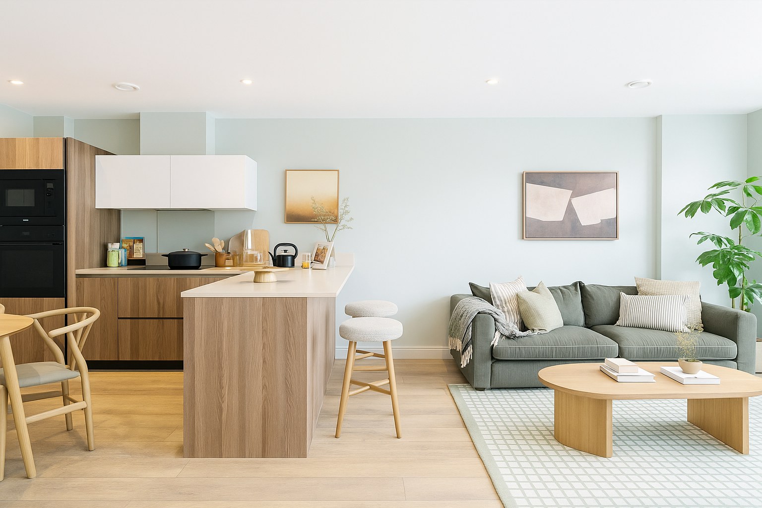 Spacious 2-Bed Apartment, Eastside, B4, photograph 3