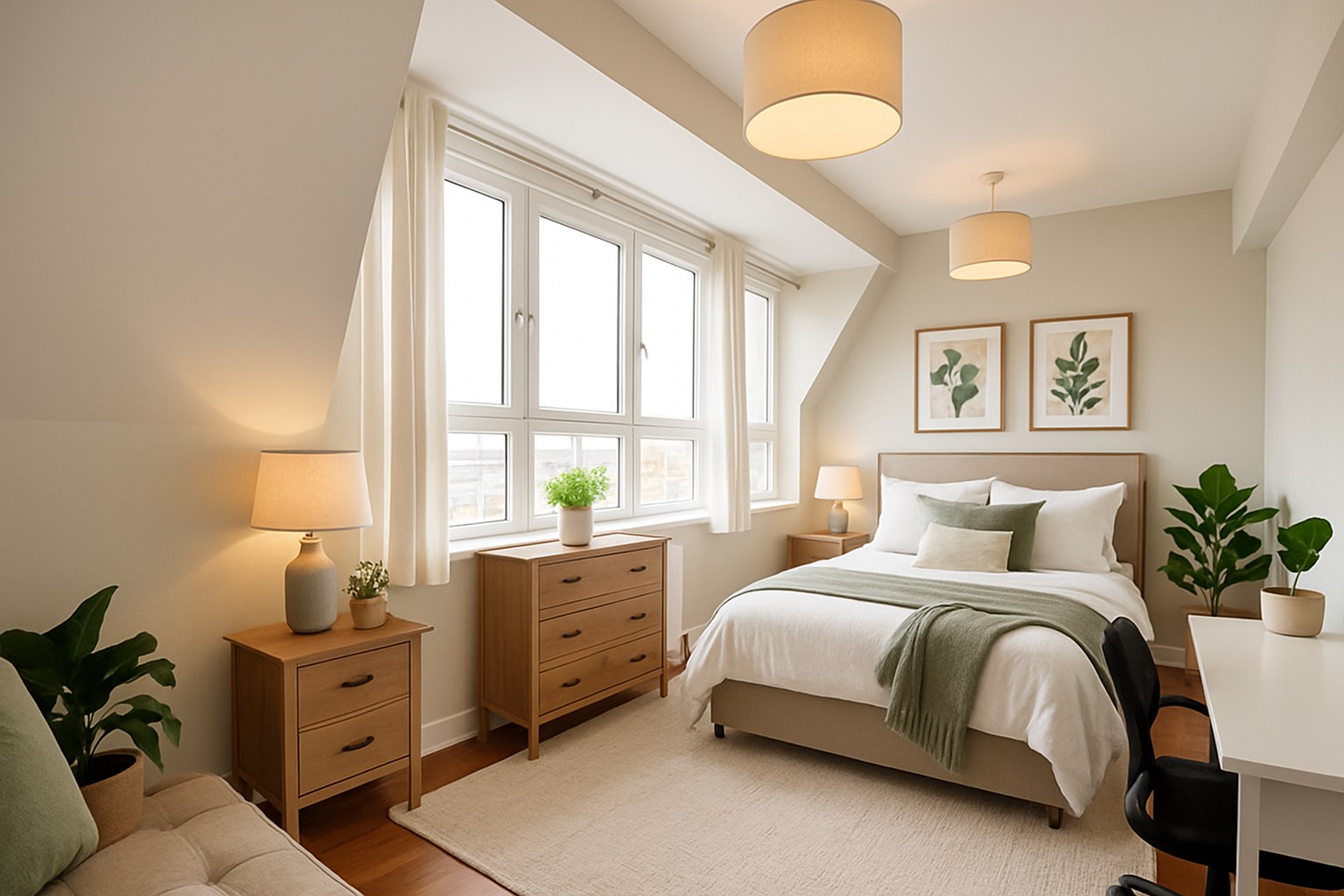 Spacious 2-Bed Apartment, Park Circus, G3, photograph 4