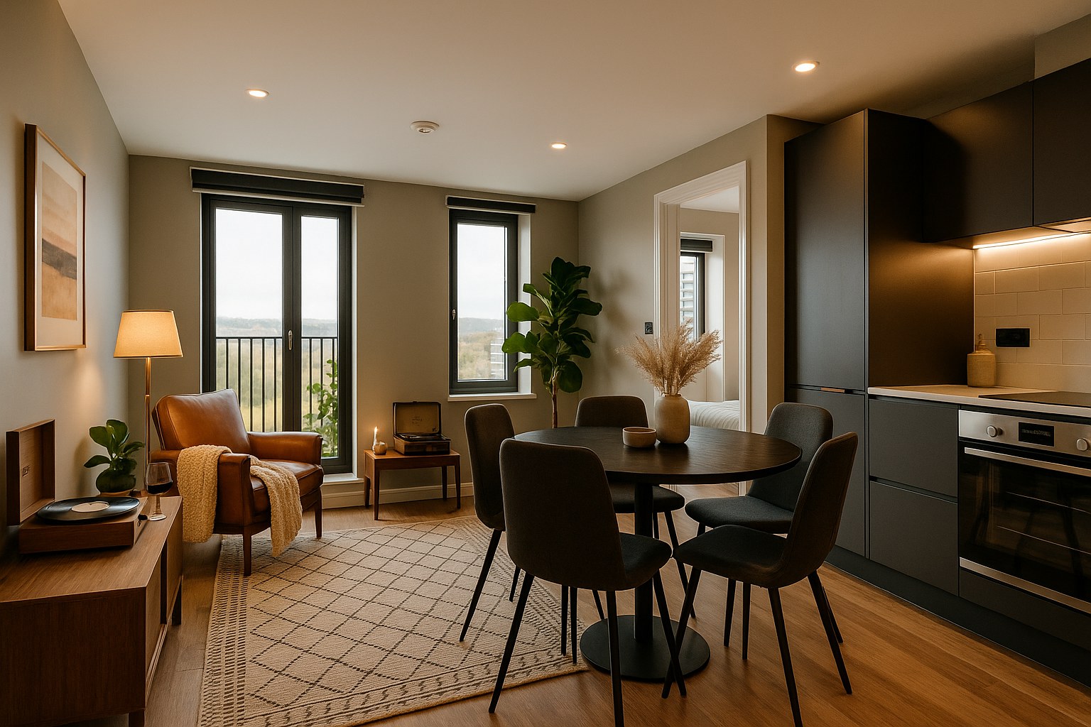 Stylish 2-Bed Apartment, Whitehall Road, LS12, photograph 3