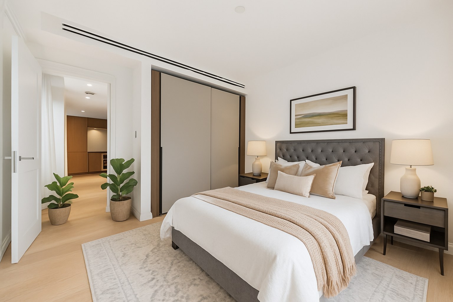 Modern 1-Bed Apartment, Lincoln Square, Westminster, WC2A, photograph 4