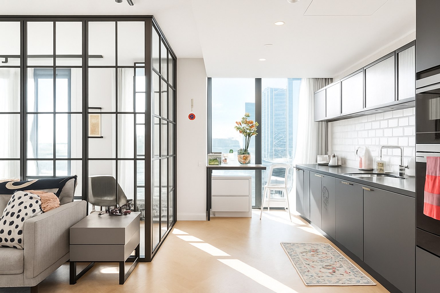 Spacious 2-Bed Apartment, Sun Street, City of London, EC2A, photograph 6