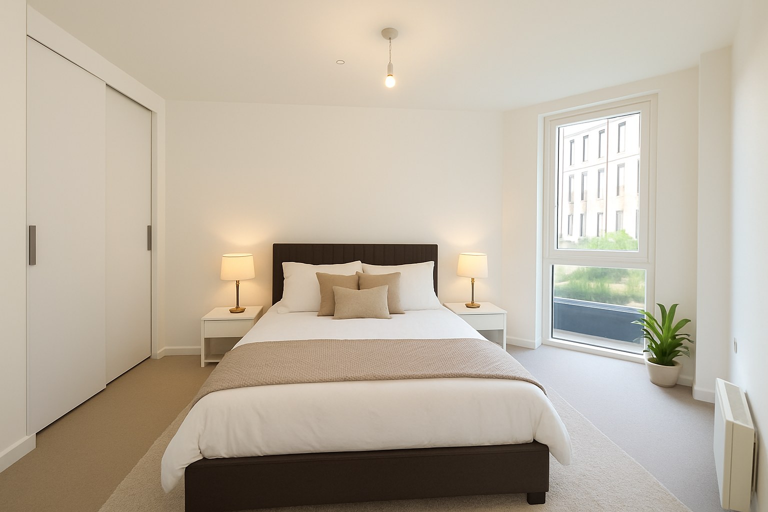 Bright 1-Bed Apartment, Salford, M5, photograph 3