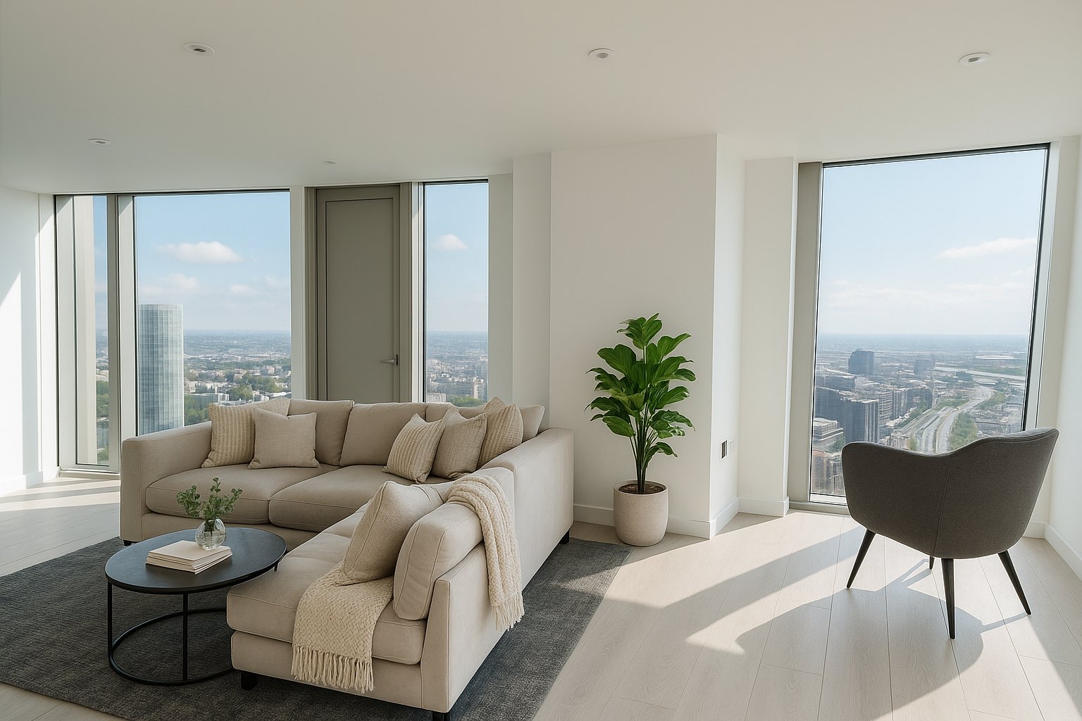 Luxury 2-Bed Apartment, Owen Street, M15