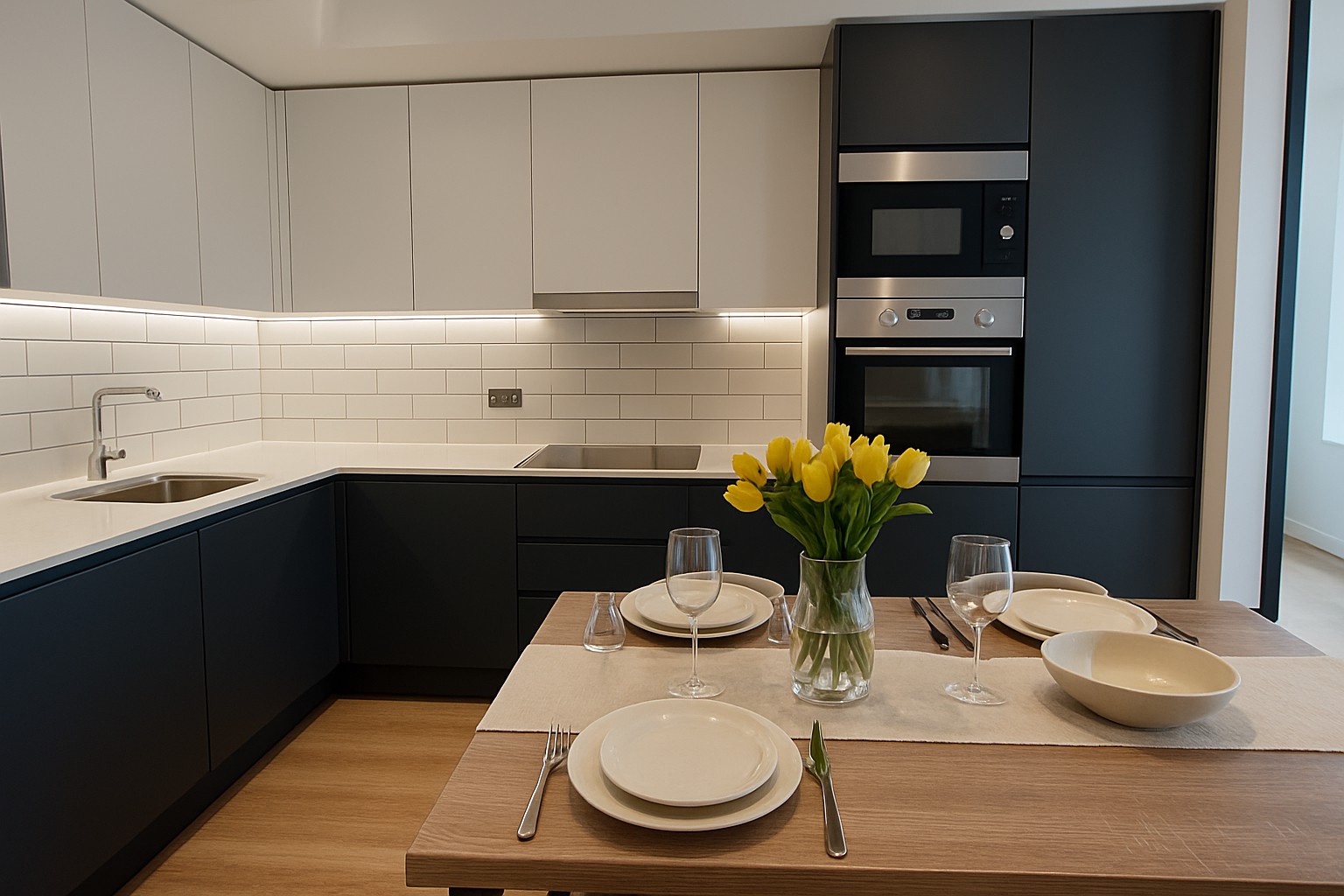 Stylish 2-Bed Apartment, Manchester, M1, photograph 2