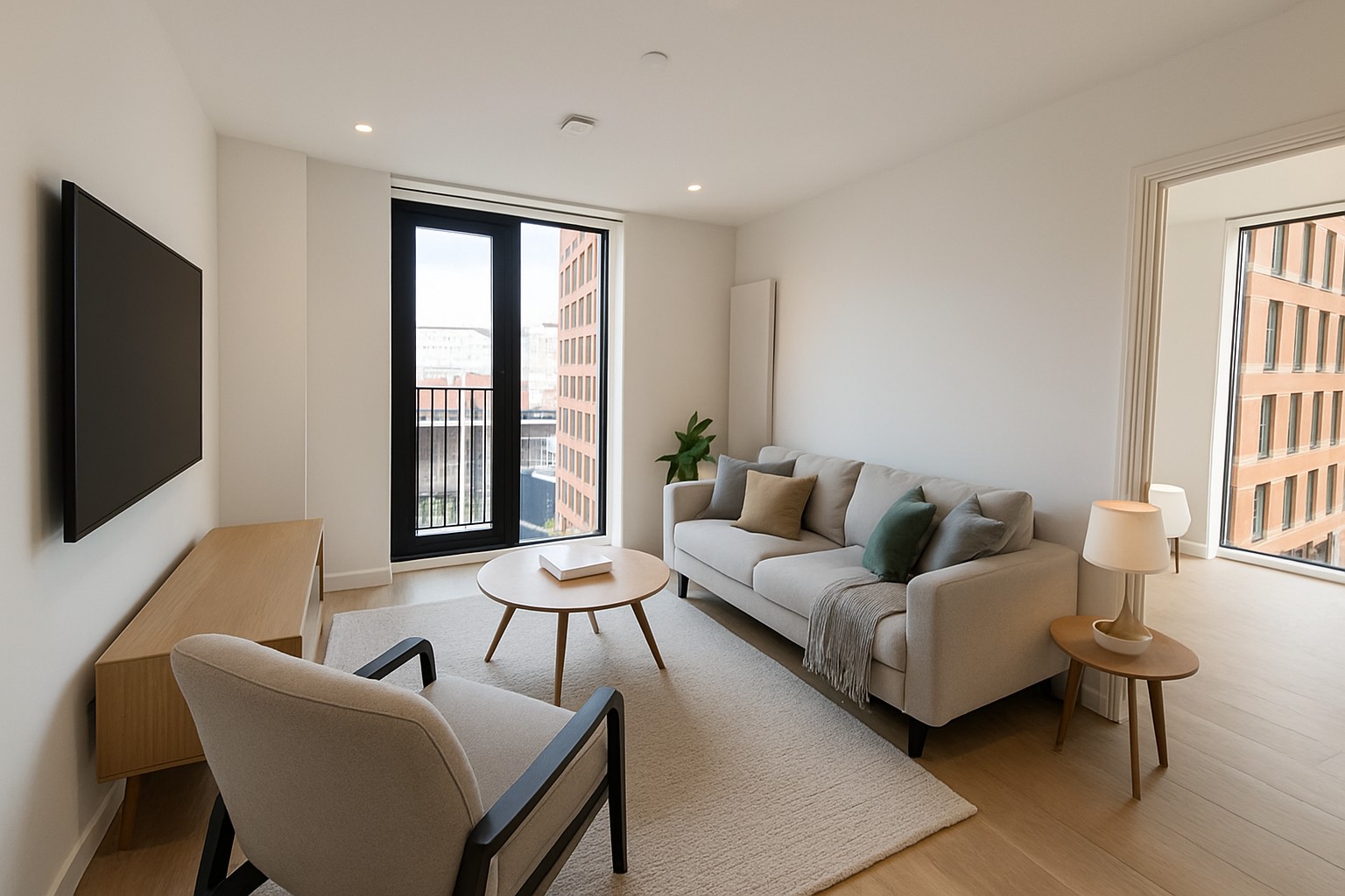 Spacious 2-Bed Apartment, Manchester, M1, photograph 6