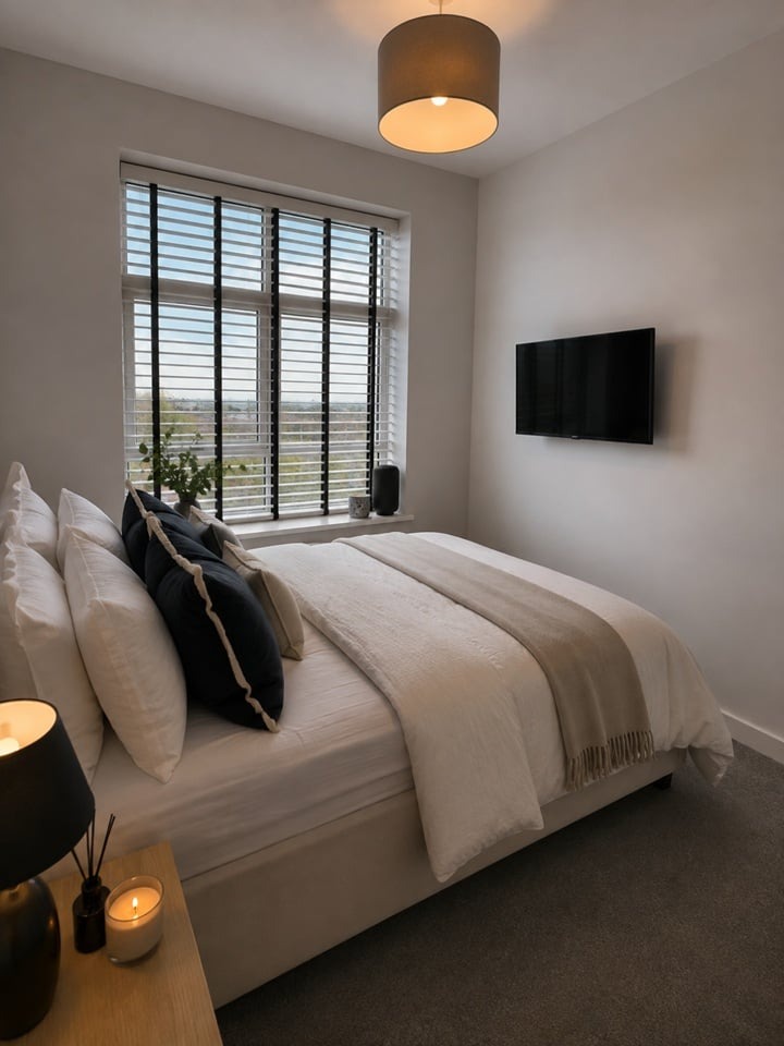 Serviced 1-Bed Apartment, Northampton, NN1