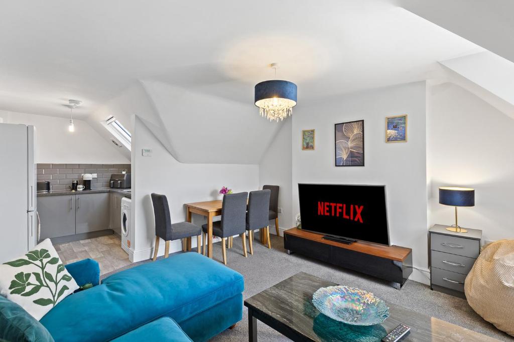 Serviced 1-Bed Apartment, Nottingham, NG7, photograph 1