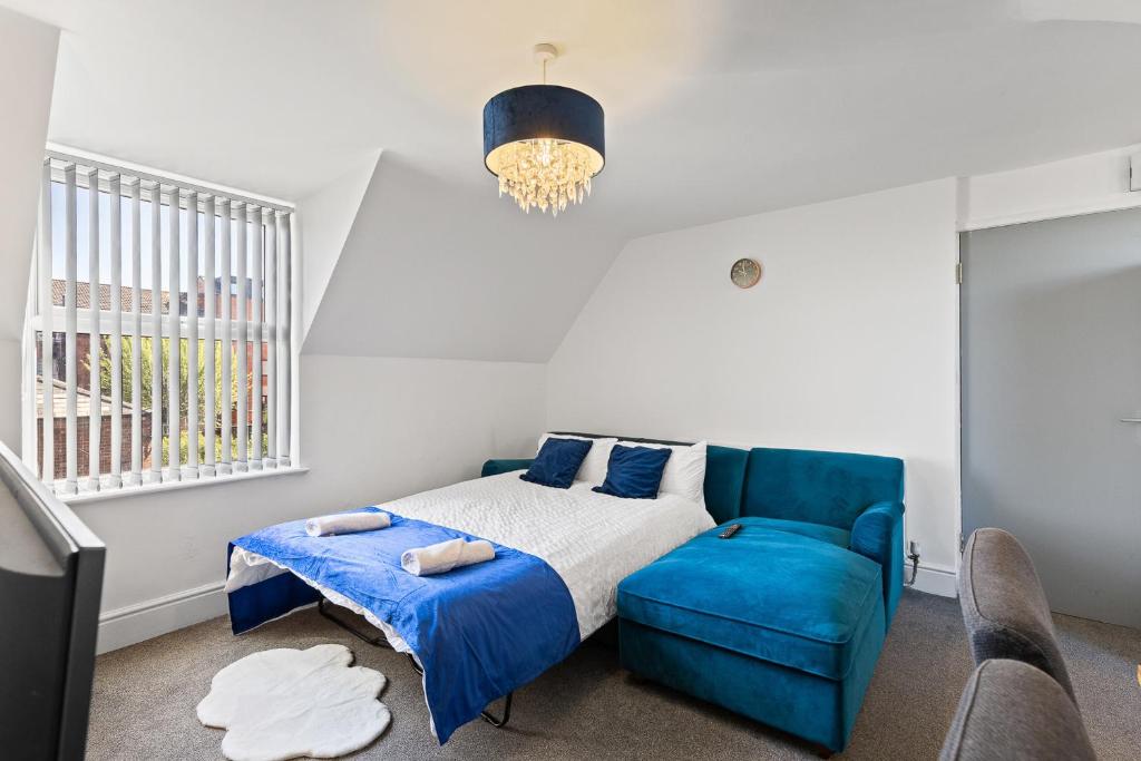 Serviced 1-Bed Apartment, Nottingham, NG7, photograph 22