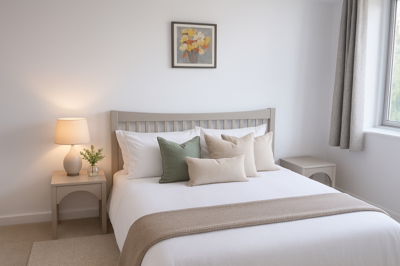The same apartment finished by Salus