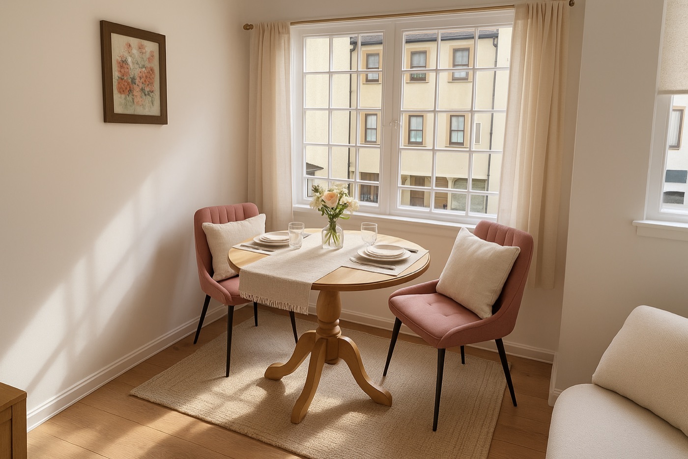 The same apartment finished by Salus